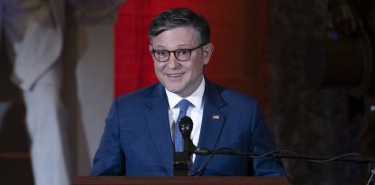 Mike Johnson en Capitol Hill/ Jim Watson