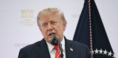 El presidente Donald Trump, este 8 de octubre.