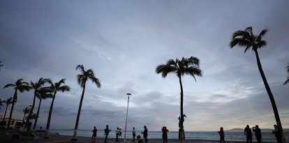 Imagen del huracán Simón