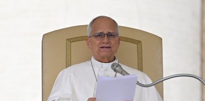 Papa León XIV en el Vaticano/ Andreas SOLARO