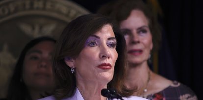 Kathy Hochul en Manhattan, Nueva York/ DECCIO SERRANO