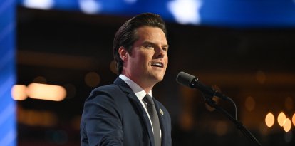 El ex representante estadounidense por Florida, Matt Gaetz (Archivo)