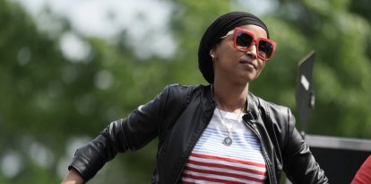 La congresista Ilhan Omar.