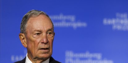 Michael Bloomberg en Nueva York/ SHANNON STAPLETON /