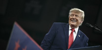 Donald Trump en Fort Myers, Florida/ Brendan SMIALOWSKI