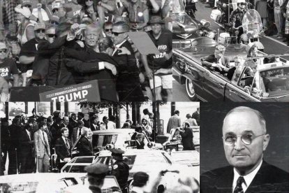 Imágenes de archivo relacionadas con ataques contra presidentes