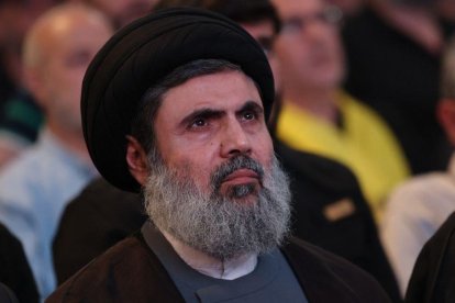 Hashem Safieddine en los suburbios del sur de Beirut