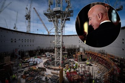 Construcción de un reactor nuclear. Jeff Bezos