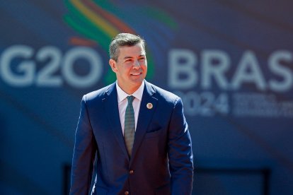 Santiago Peña, presidente de Paraguay