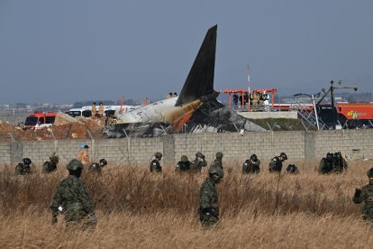 Accidente aéreo en Corea del Sur