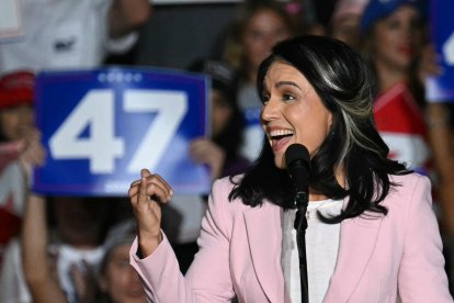 Gabbard se afilió como republicana a mediados del 2024/ Patrick T. Fallon