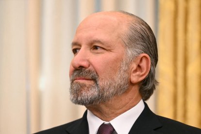 Lutnick en el Salón Oval/ Jim Watson