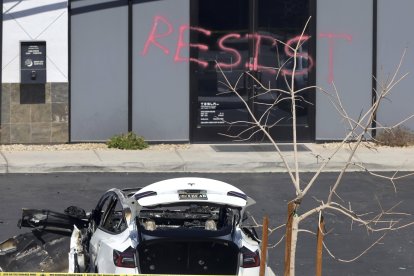 Ataque contra Tesla en Las Vegas