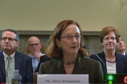 Shira Perlmutter en el Congreso