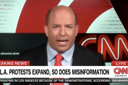 Brian Stelter en CNN