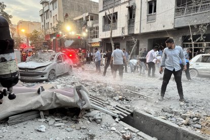 Imágenes de las calles de Irán tras el ataque de Israel en la madrugada