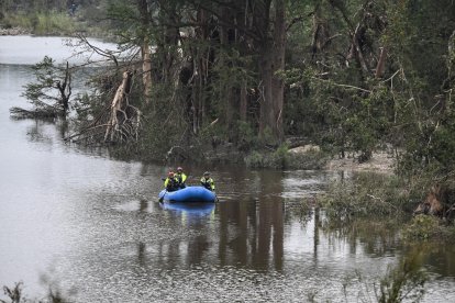 Operación de búsqueda y rescate en el río Guadalupe (Texas)