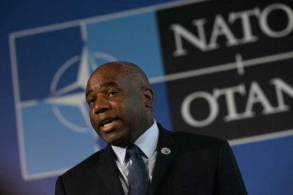 El ministro de Asuntos Exteriores, David Lammy