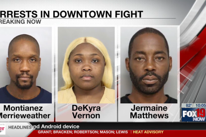 Los tres detenidos por la pelea en Cincinnati
