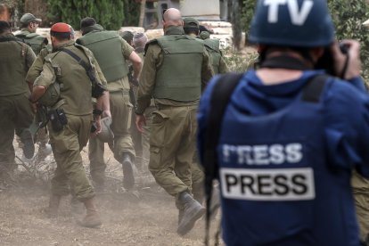 Un fotógrafo en Gaza (imagen ilustrativa)