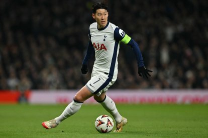 Son Heung-min, en su etapa en el Tottenham Hotspur