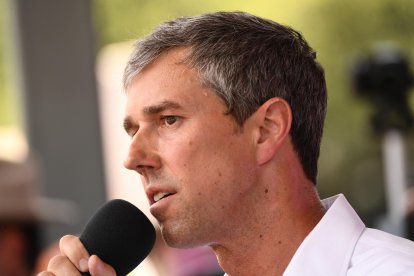 O'Rourke en Houston/ Patrick T. Fallon