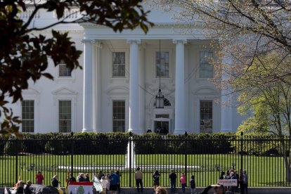 La Casa Blanca. Imagen de archivo