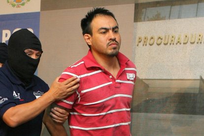 'El Chelelo', durante una detención en México en 2007. Imagen de archivo.