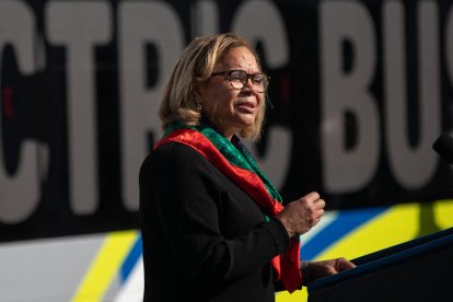 Vi Lyles, alcaldesa de Charlotte (Carolina del Norte), en 2021. Imagen de archivo