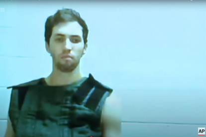 El acusado Tyler Robinson durante su primera audiencia judicial virtual en Utah