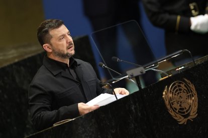 Volodimir Zelenski ante la ONU
