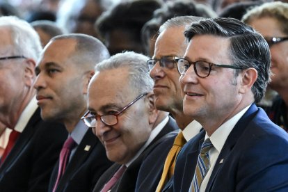 Los líderes del Congreso en Capitol Hill/ Drew Angerer