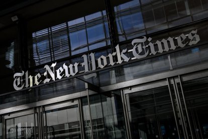 Sede central de The New York Times. Imagen de archivo