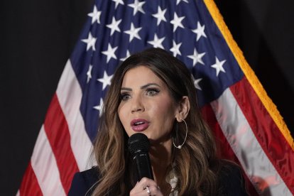 Kristi Noem en Charleston, Carolina del Sur/ Alex Brandon