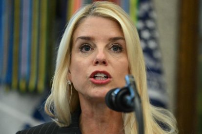 La fiscal general de Estados Unidos, Pam Bondi
