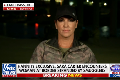 Sara Carter en Texas/ Edit a partir de captura de pantalla