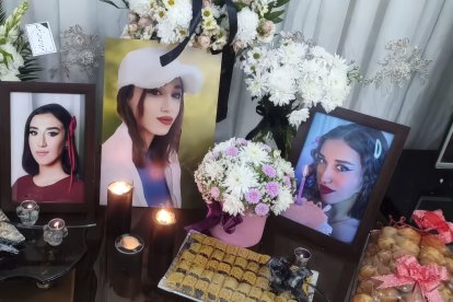 Nazanin Asmi Khani, 17 years old, was shot dead by the brutal Islamic Republic security forces during the January 8 protests in Qazvin. These images represent Iran’s “stolen generation” — young women and men killed by the Islamic Republic for demanding political and social freedoms. Their photographs now appear in cemeteries and homes beside graves and memorials, marking lives cut short. Since protests erupted on 28 December 2025 against economic hardship and state repression, security forces have responded with mass arrests and deadly crackdowns, including one of the deadliest episodes on 8–9 January 2026. Figures vary widely due to restricted information: the Iranian government reported about 3,100 deaths, independent rights groups have confirmed over 5,000, and some local health-care data suggest totals could be tens of thousands — with unverified hospital figures exceeding 30,000 killed during those two days alone. Behind each number is a grieving family and a future that was abrup