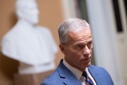 John Thune en Capitol Hill/ Saul Loeb