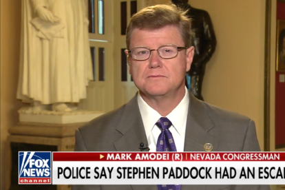 Mark Amodei durante una entrevista/ Edit a partir de captura de pantalla