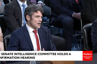 Joe Kent en el Senado/ Edit a partir de captura de pantalla