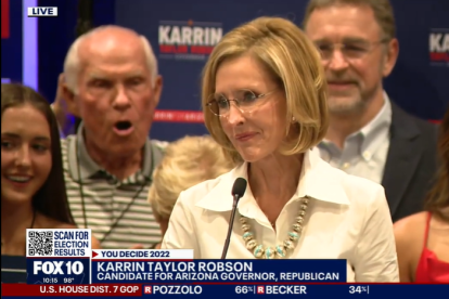 Karrin Taylor Robson en 2022/ Edit a partir de captura de pantalla