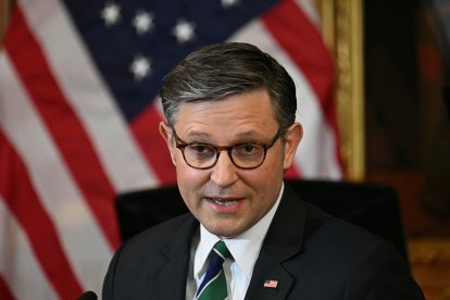 Mike Johnson en Capitol Hill/ Jim Watson