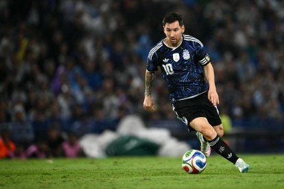 Leo Messi, con Argentina. Marzo de 2026
