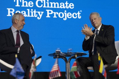 El exvicepresidente de Estados Unidos y fundador del Climate Reality Project, Al Gore