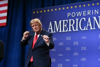 Donald Trump en Las Vegas, Nevada/ Jim Watson