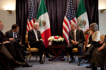 Joe Biden y AMLO