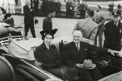 Harry Truman e Isabel II /