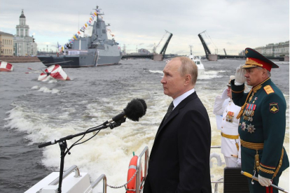 Putin y la Armada rusa