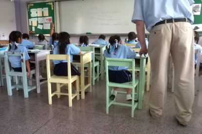 Niños en una escuela