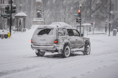 Imagen de una nevada en Estados Unidos subida en 2017 por Form a PxHere.